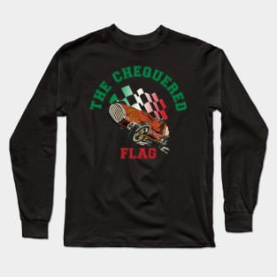 The Chequered Flag and Grand Prix Racing Long Sleeve T-Shirt